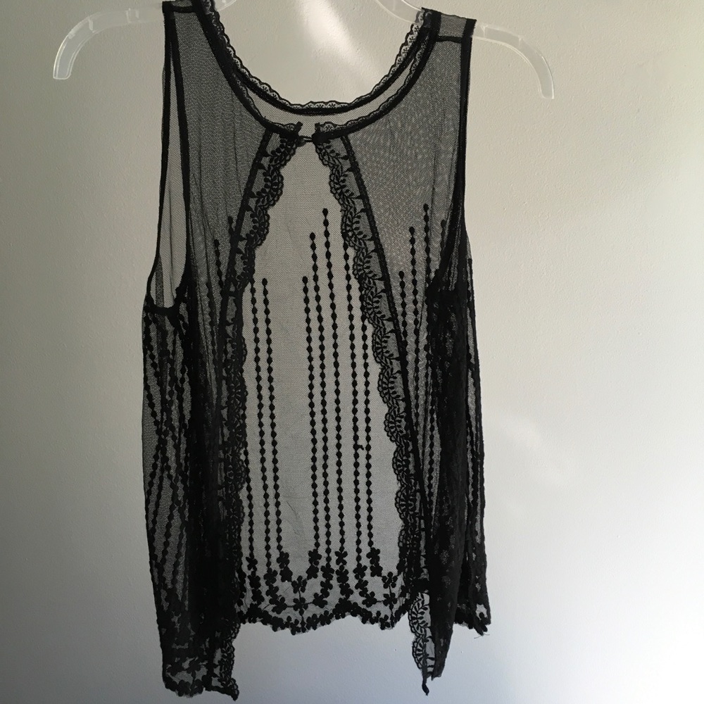 Black Evening Top Small